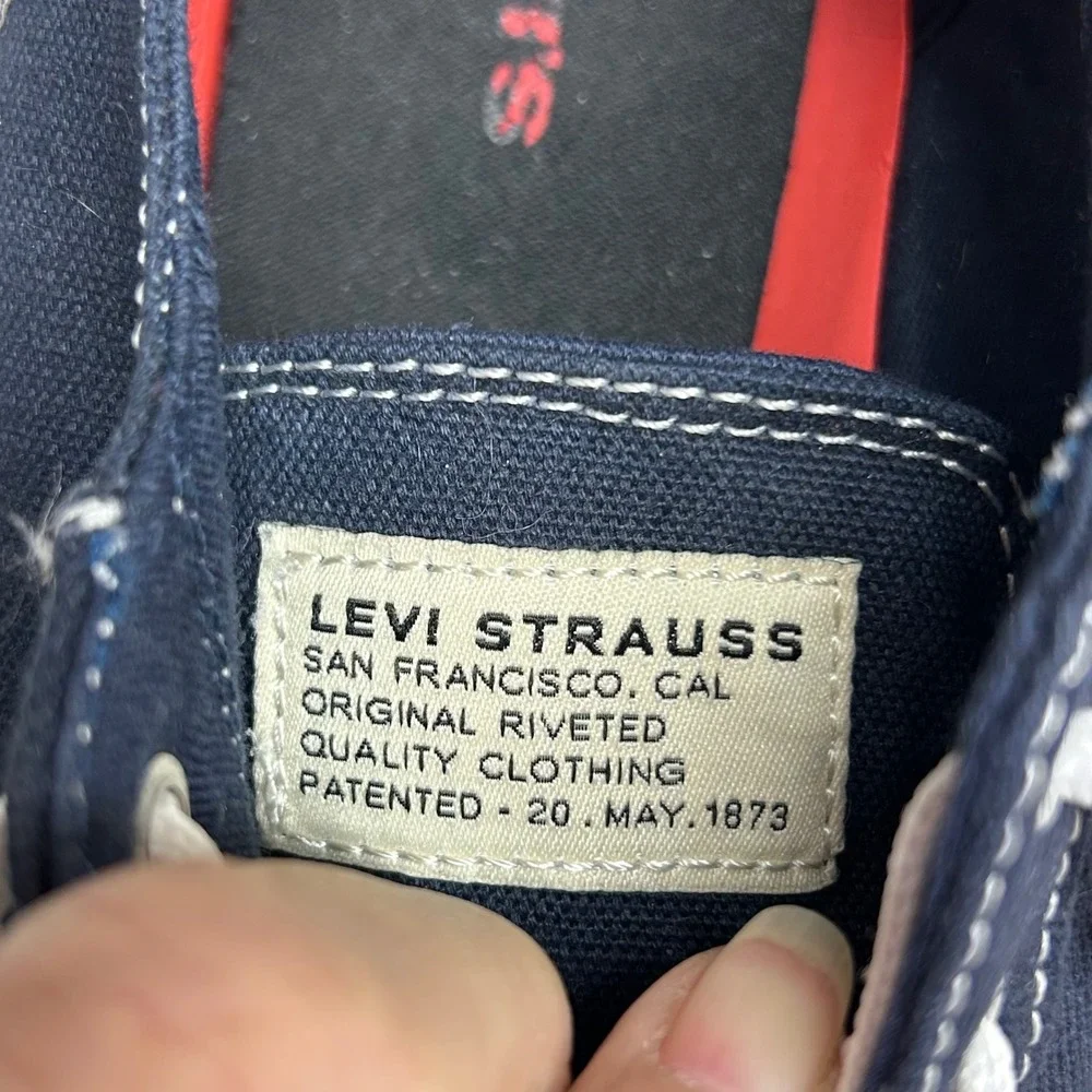 Levi's Casual Sneakers Canvas‎ Lace Up Comfort Shoes